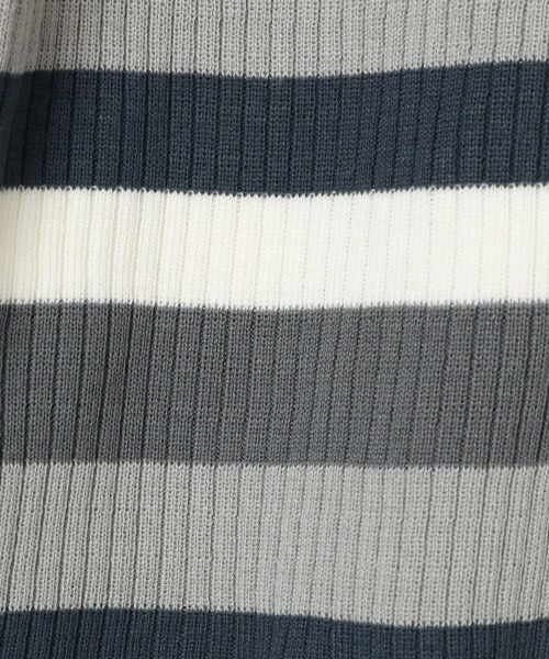 JEANASIS（ジーナシス）の「12Gボーダーリブセットアップ/260664（その他トップス・レディース・ブラック系その他/ホワイト系その他・FREE）」の7枚目の写真