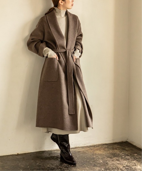 Noble（ノーブル）の「super160ショールカラーリバーコート2◇（その他