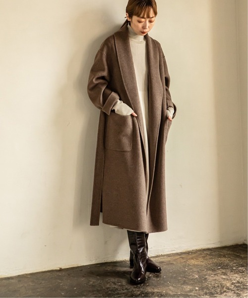 Noble（ノーブル）の「super160ショールカラーリバーコート2◇（その他