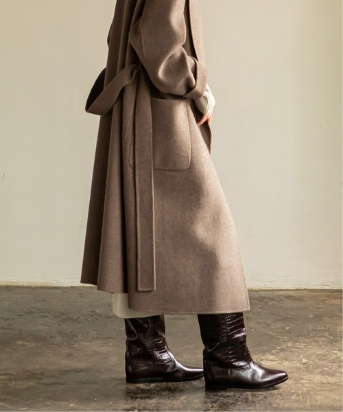 noble ショールカラーリバーコート Noble（ノーブル）の「super160ショールカラーリバーコート2◇（その他