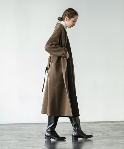 Noble（ノーブル）の「super160ショールカラーリバーコート2◇（その他