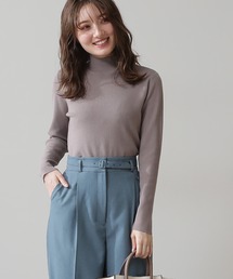 N.（N. Natural Beauty Basic） | ◆総針ボトルネックニット(ニット/セーター)