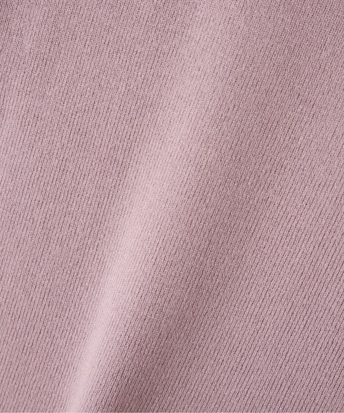 N.（N. Natural Beauty Basic）（エヌエヌナチュラルビューティーベーシック）の「◆総針ボトルネックニット（ニット/セーター・レディース・ブラック/グレー/ライトグリーン/クリーム/モーブ系・MEDIUM）」の22枚目の写真