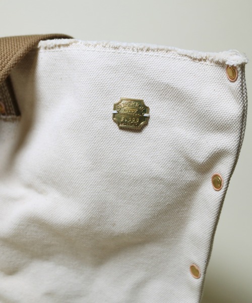 THE SUPERIOR LABOR（シュペリオールレイバー）の「TSL Revival series tote bag of the man L（ショルダーバッグ・メンズ・ホワイト・FREE）」の4枚目の写真