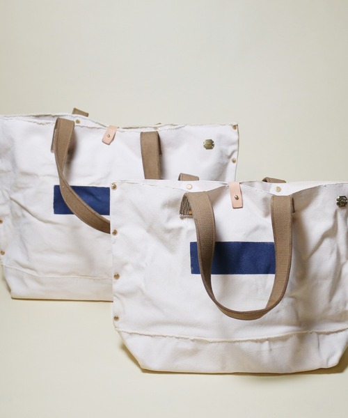 THE SUPERIOR LABOR（シュペリオールレイバー）の「TSL Revival series tote bag of the man L（ショルダーバッグ・メンズ・ホワイト・FREE）」の10枚目の写真