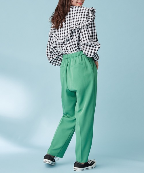 HELLO.SANFRANCISCO(ハローサンフランシスコ)の「【HELLO.SANFRANCISCO】ギンガムチェック付け衿ブラウス(シャツ/ブラウス・レディース・ブラック/ブルー・ONE SIZE)」の11枚目の写真