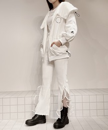 lilLilly | ギャザーセーラージップパーカー(パーカー)