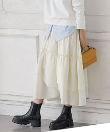 KOBE LETTUCE | ランダムティアードスカート(スカート)