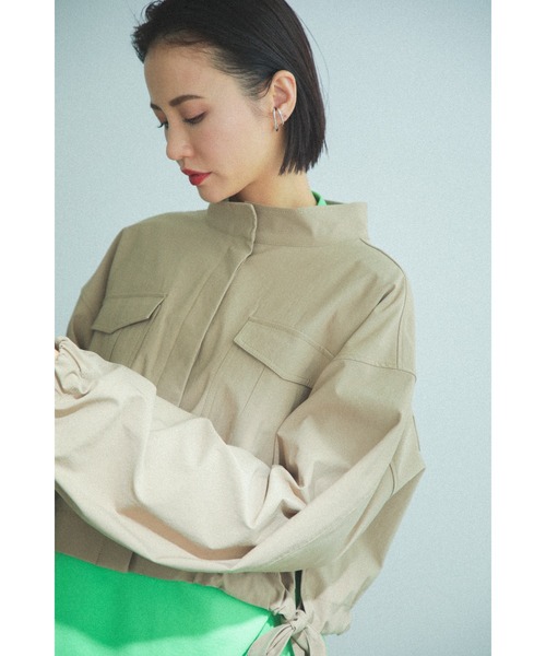 mici ショートブルゾン ROSEBUD mici（ミチ）の「(mici)ショートブルゾン（ブルゾン）」 - WEAR