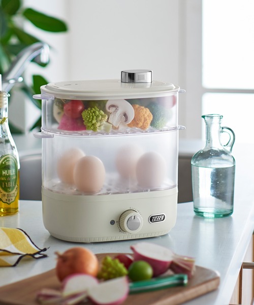 【Toffy/トフィー】 コンパクトフードスチーマー（キッチン家電）｜Toffy（トフィー）