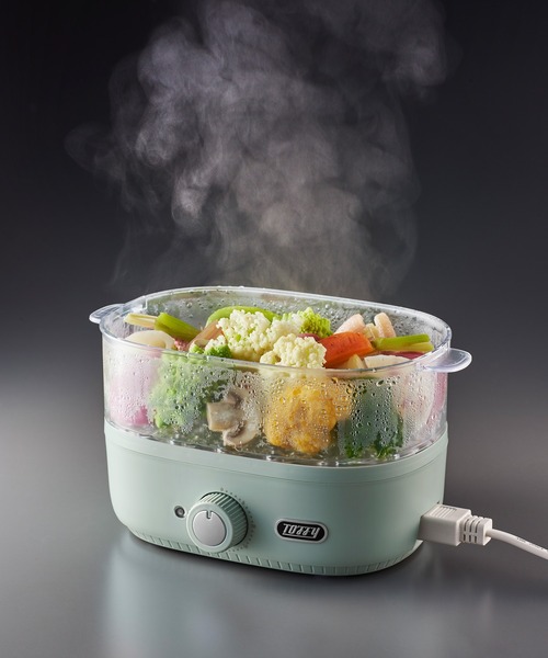 Toffy(トフィー)の「【Toffy/トフィー】 コンパクトフードスチーマー(キッチン家電・レディース・ホワイト系/アクア・FREE)」の12枚目の写真