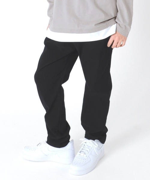 GLAZOS（グラソス）の「[テーパード]スーパーストレッチ・タックパンツ（その他パンツ・キッズ・ブルー/ブラック/マルチ・130cm/150cm/140cm/160cm/170cm）」の2枚目の写真