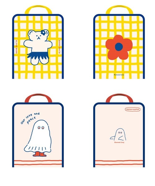 Brunch Brother（ブランチブラザー）の「Romane corp.／BRUNCH BROTHER Zipper file  2271793（ステーショナリー・レディース・ブラック/ベビーピンク/イエロー/アイボリー/レッド/ネイビー・0）」の7枚目の写真