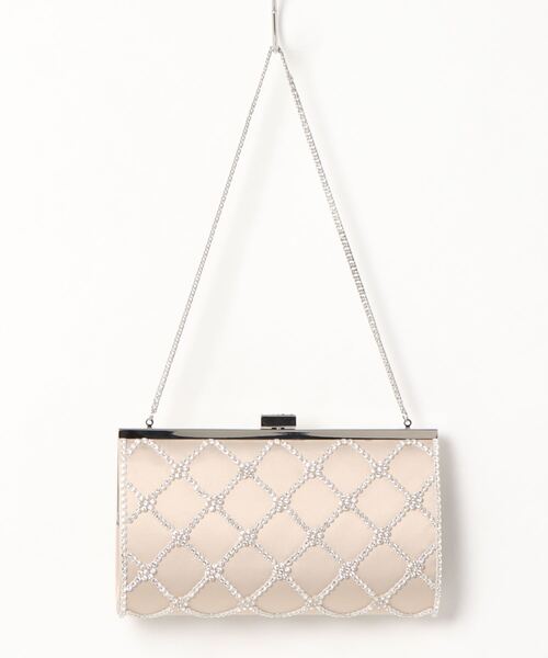 HANAE MORI（ハナエモリ）の「【HANAE MORI】パーティーバッグ（ショルダーバッグ・レディース・ブラック/ベージュ/ネイビー・ONE SIZE）」の2枚目の写真