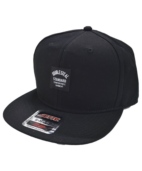 DOUBLE STEAL（ダブルスティール）の「Square pis CAP（キャップ・メンズ・チャコールグレー/ブラック/グレー・FREE）」の2枚目の写真