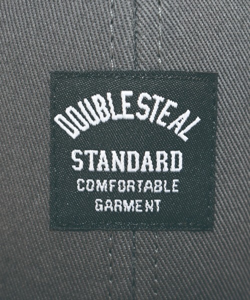 DOUBLE STEAL（ダブルスティール）の「Square pis CAP（キャップ・メンズ・チャコールグレー/ブラック/グレー・FREE）」の11枚目の写真