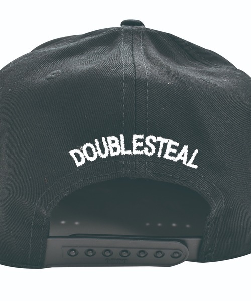 DOUBLE STEAL（ダブルスティール）の「Square pis CAP（キャップ・メンズ・チャコールグレー/ブラック/グレー・FREE）」の13枚目の写真