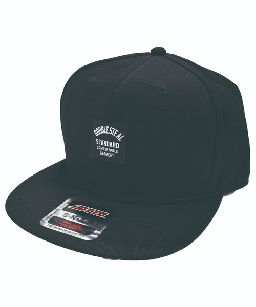DOUBLE STEAL（ダブルスティール）の「Square pis CAP（キャップ・メンズ・チャコールグレー/ブラック/グレー・FREE）」の8枚目の写真