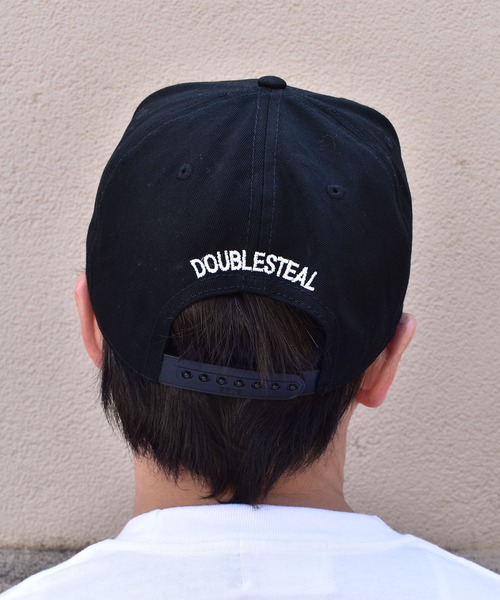 DOUBLE STEAL（ダブルスティール）の「Square pis CAP（キャップ・メンズ・チャコールグレー/ブラック/グレー・FREE）」の10枚目の写真