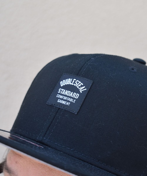 DOUBLE STEAL（ダブルスティール）の「Square pis CAP（キャップ・メンズ・チャコールグレー/ブラック/グレー・FREE）」の15枚目の写真