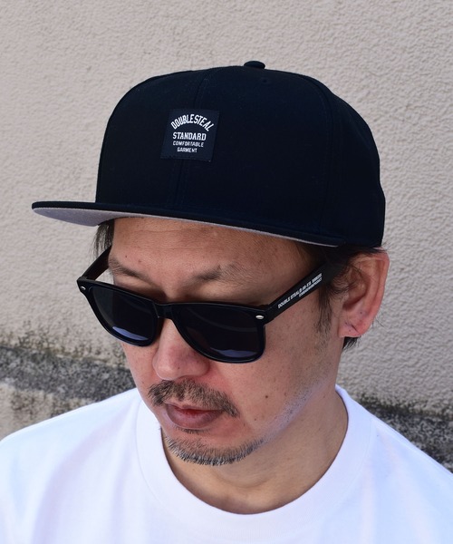 DOUBLE STEAL（ダブルスティール）の「Square pis CAP（キャップ・メンズ・チャコールグレー/ブラック/グレー・FREE）」の5枚目の写真