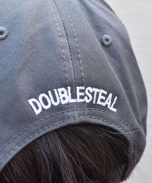 DOUBLE STEAL（ダブルスティール）の「Square pis CAP（キャップ・メンズ・チャコールグレー/ブラック/グレー・FREE）」の7枚目の写真