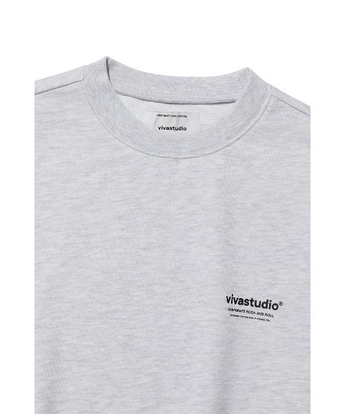 VIVASTUDIO(ビバスタジオ)の「LOCATION CREWNECK(スウェット・メンズ・ライトグレー/ブラック/ネイビー・SMALL/MEDIUM/LARGE/X-LARGE)」の6枚目の写真