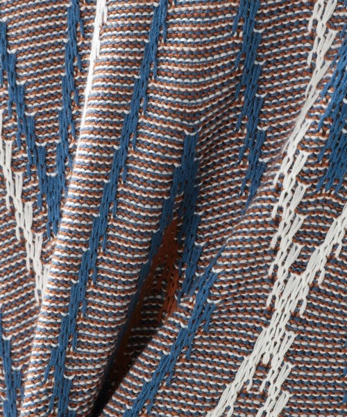 RAGEBLUE（レイジブルー）の「ジガラVネックニットベスト（ベスト・メンズ・グレー/ブルー・MEDIUM/LARGE）」の13枚目の写真