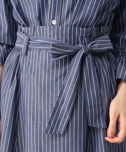 UNTITLED（アンタイトル）の「◆イージーケア ベルト付フレアスカート【洗える】（スカート・レディース・ブラック系1/ネイビー系2・42/01/44/00/04/48/02/03）」の7枚目の写真