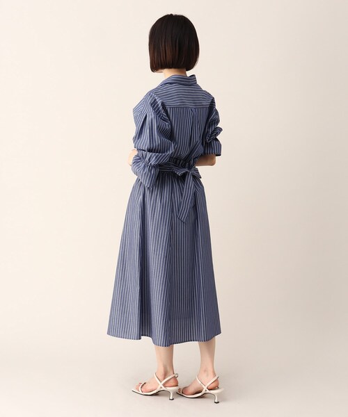 UNTITLED（アンタイトル）の「◆イージーケア ベルト付フレアスカート【洗える】（スカート・レディース・ブラック系1/ネイビー系2・42/01/44/00/04/48/02/03）」の10枚目の写真