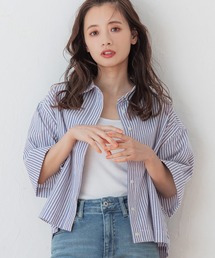 ストライプボックスシャツ