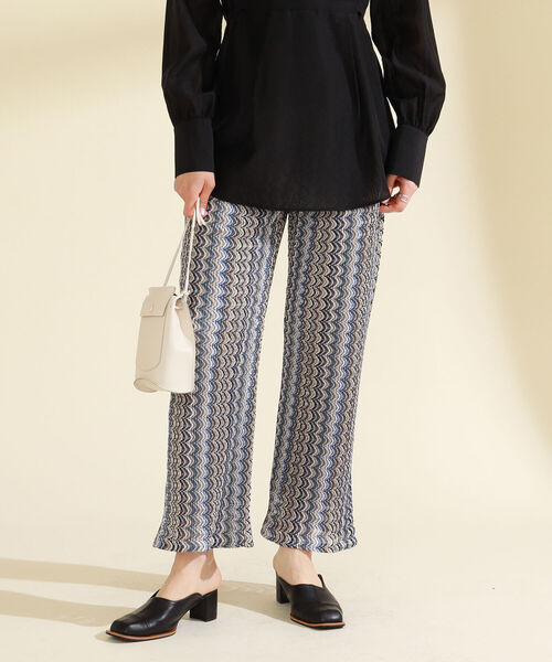 Ray BEAMS（レイビームス）の「Ray BEAMS / ラッセル レース パンツ（その他パンツ・レディース・ダークブラウン/ブルー系その他3・ONE SIZE）」の14枚目の写真