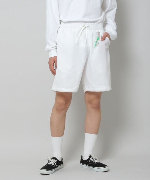 INFLATION（インフレーション）の「INFLATION／light NYLONショートパンツ　2276681（その他パンツ・メンズ・グレー/ホワイト/ブラック・SMALL/MEDIUM/LARGE）」の2枚目の写真