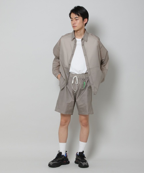 INFLATION（インフレーション）の「INFLATION／light NYLONショートパンツ　2276681（その他パンツ・メンズ・グレー/ホワイト/ブラック・SMALL/MEDIUM/LARGE）」の14枚目の写真