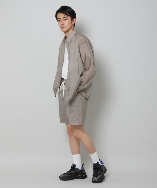INFLATION（インフレーション）の「INFLATION／light NYLONショートパンツ　2276681（その他パンツ・メンズ・グレー/ホワイト/ブラック・SMALL/MEDIUM/LARGE）」の15枚目の写真