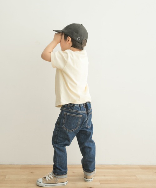 URBAN RESEARCH DOORS(アーバンリサーチドアーズ)の「サークルロゴTシャツ(KIDS)(Tシャツ/カットソー・キッズ・ネイビー/アイボリー・120/105/135)」の12枚目の写真