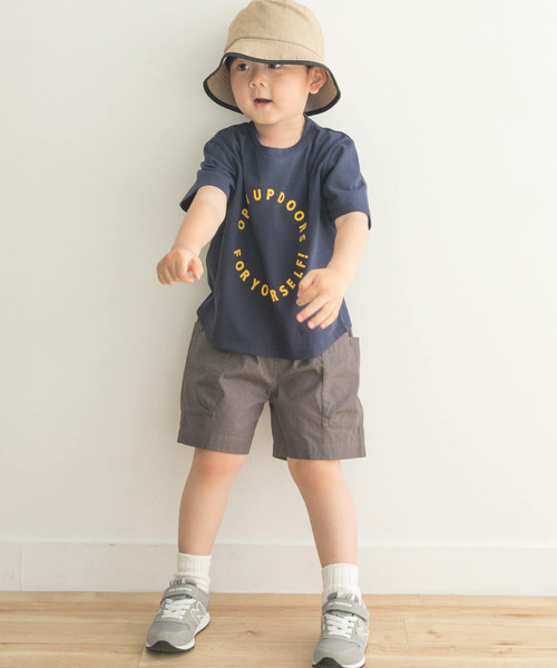 URBAN RESEARCH DOORS(アーバンリサーチドアーズ)の「サークルロゴTシャツ(KIDS)(Tシャツ/カットソー・キッズ・ネイビー/アイボリー・120/105/135)」の13枚目の写真