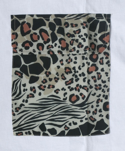 ANPAS(アンパス)の「Total Pattern Print Side Pocket T-Shirt/総柄 サイドポケット Tシャツ(Tシャツ/カットソー・メンズ・ホワイト/ブラック/ホワイト系その他/ブラック系その他/ホワイト系その他2/ホワイト系その他3/ブラック系その他2/ブラック系その他3・LL/M/L)」の14枚目の写真