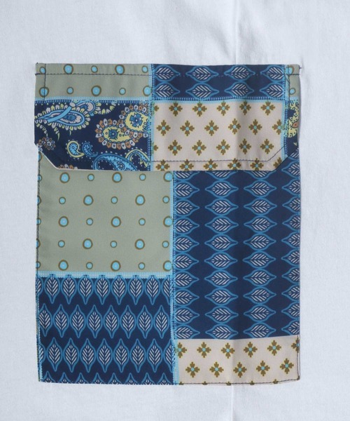 ANPAS(アンパス)の「Total Pattern Print Side Pocket T-Shirt/総柄 サイドポケット Tシャツ(Tシャツ/カットソー・メンズ・ホワイト/ブラック/ホワイト系その他/ブラック系その他/ホワイト系その他2/ホワイト系その他3/ブラック系その他2/ブラック系その他3・LL/M/L)」の17枚目の写真