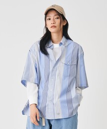 J.PRESS YORK STREET（ジェイプレスヨークストリート）の「【UNISEX】クレイジーストライプ シャツ（シャツ/ブラウス）」