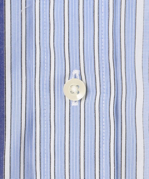 J.PRESS YORK STREET(ジェイプレスヨークストリート)の「【UNISEX】クレイジーストライプ シャツ(シャツ/ブラウス・メンズ・サックスブルー系7/ブルー系7・SMALL/LARGE/MEDIUM)」の8枚目の写真