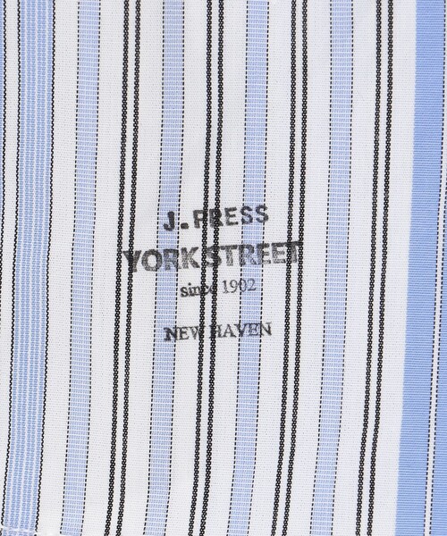 J.PRESS YORK STREET(ジェイプレスヨークストリート)の「【UNISEX】クレイジーストライプ シャツ(シャツ/ブラウス・メンズ・サックスブルー系7/ブルー系7・SMALL/LARGE/MEDIUM)」の7枚目の写真