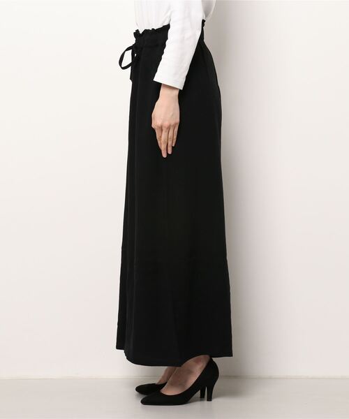 miclat（ミクラ）の「大きいサイズ ワイドフレアパンツ（ゆったりヒップ）（その他パンツ・レディース・ブラック/ベージュ系・LL/3L/4L/5L/L/6L）」の21枚目の写真