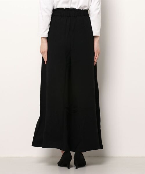 miclat（ミクラ）の「大きいサイズ ワイドフレアパンツ（ゆったりヒップ）（その他パンツ・レディース・ブラック/ベージュ系・LL/3L/4L/5L/L/6L）」の22枚目の写真