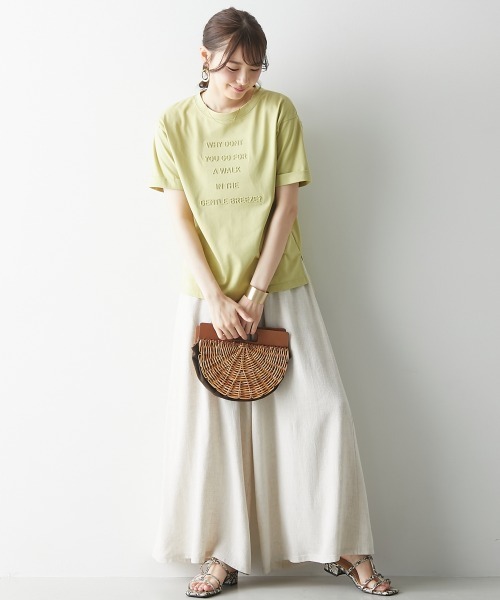 miclat（ミクラ）の「大きいサイズ ワイドフレアパンツ（ゆったりヒップ）（その他パンツ・レディース・ブラック/ベージュ系・LL/3L/4L/5L/L/6L）」の12枚目の写真