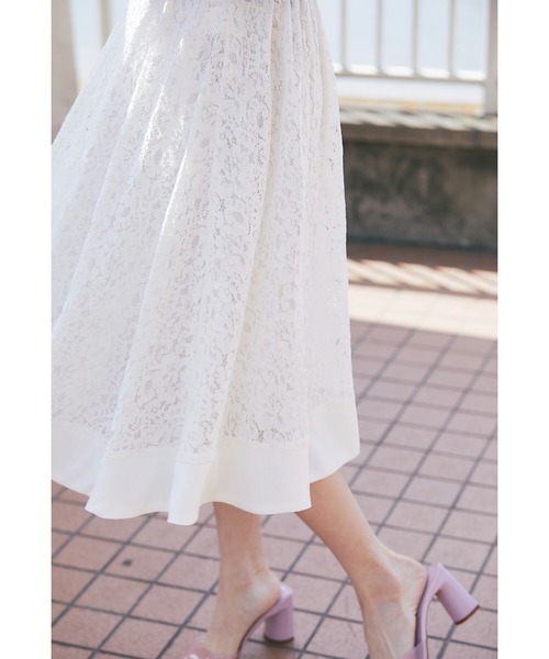 tocco closet（トッコ クローゼット）の「切り替えフラワーレース