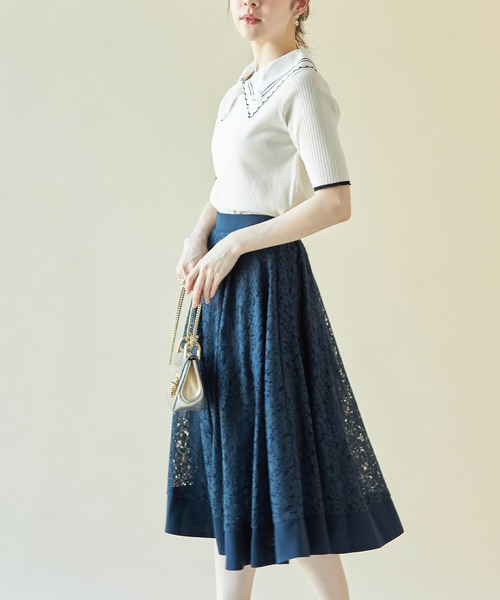 tocco closet（トッコ クローゼット）の「切り替えフラワー