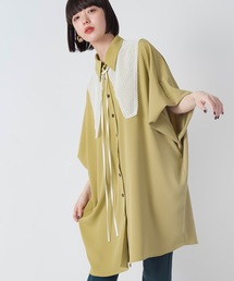 La SRIC | La SRIC / ドットチュールカラーBL(シャツ/ブラウス)