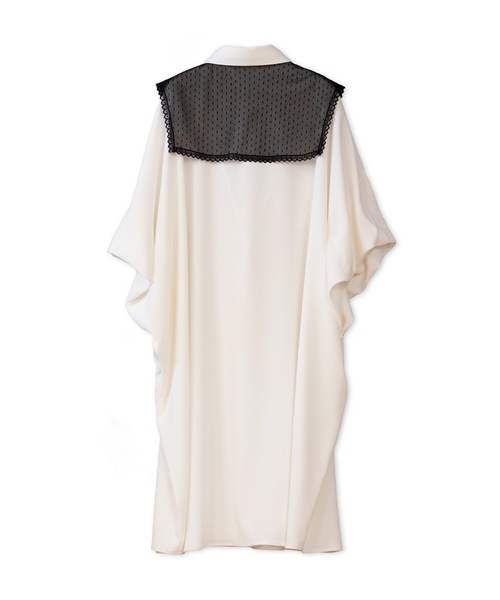 La SRIC（ラスリック）の「La SRIC / ドットチュールカラーBL（シャツ/ブラウス・レディース・オフホワイト/ライム・38）」の19枚目の写真