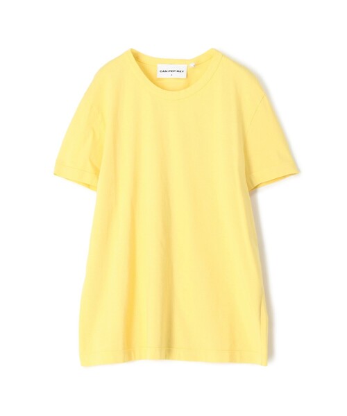 TOMORROWLAND (トゥモローランド)の「CAN PEP REY WOMAN コットン Tシャツ(Tシャツ/カットソー・レディース・ホワイト/チャコールグレー/ベージュ/イエロー・S)」の1枚目の写真